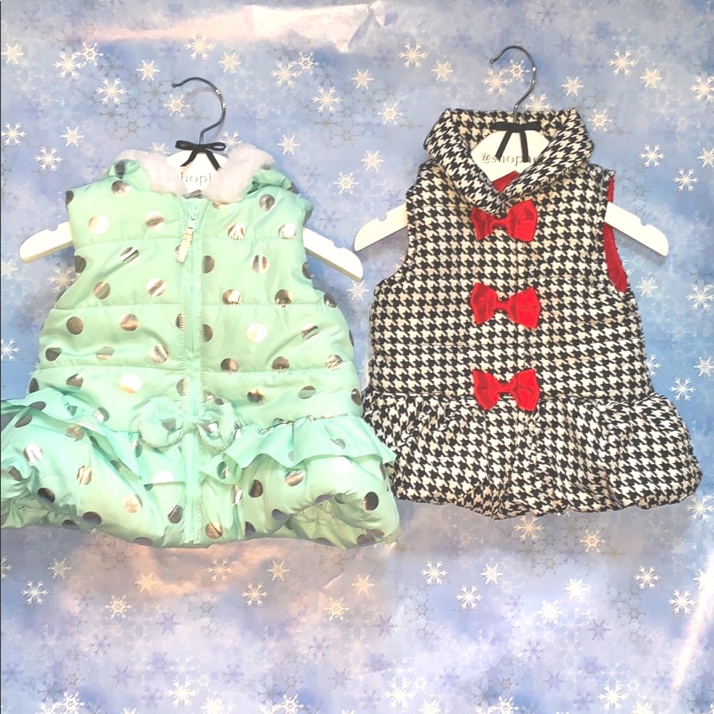 Doubles😍 !!! Vests sz/18m